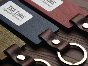 木製キーホルダー 1853121